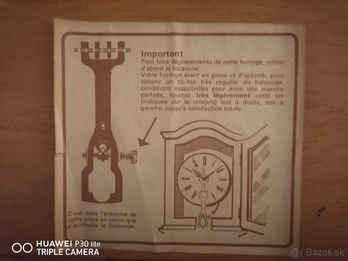 Francúzske hodiny - 2