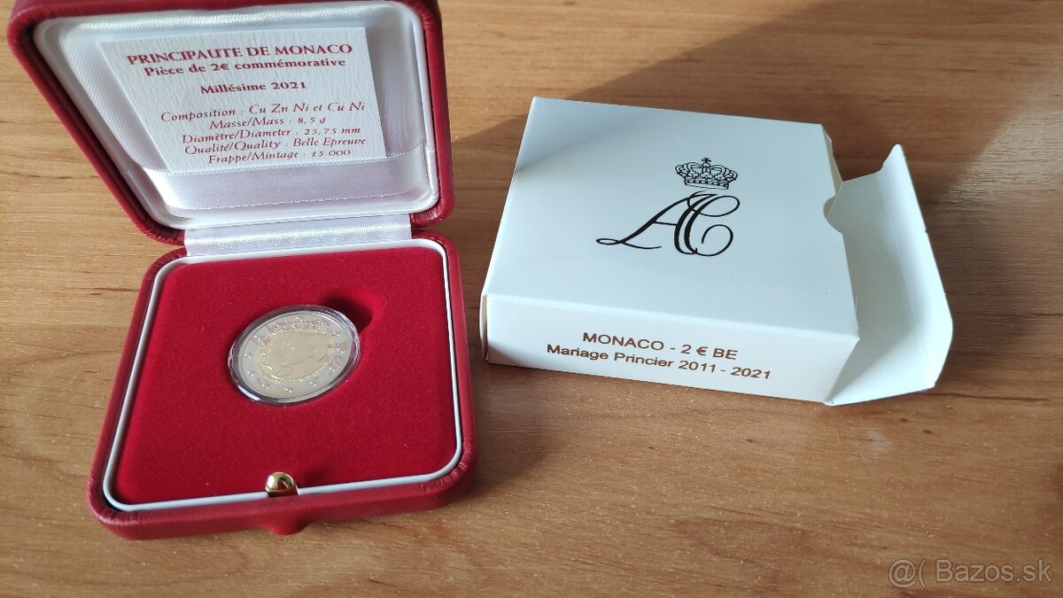 ❗❗❗ MONACO 2021 2EUR PROOF ❗❗❗ - 2