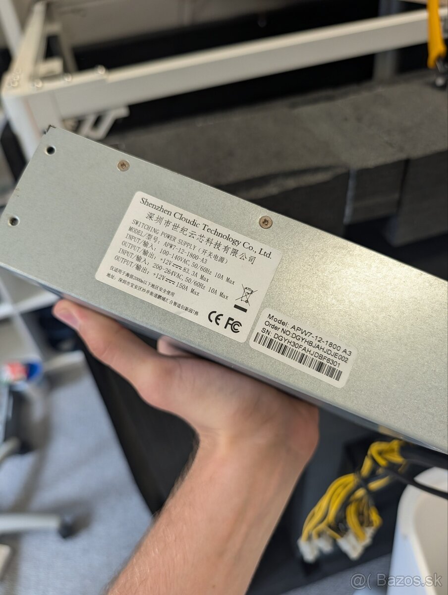 Bitmain APW7 - zdroj pre Z15 - 2