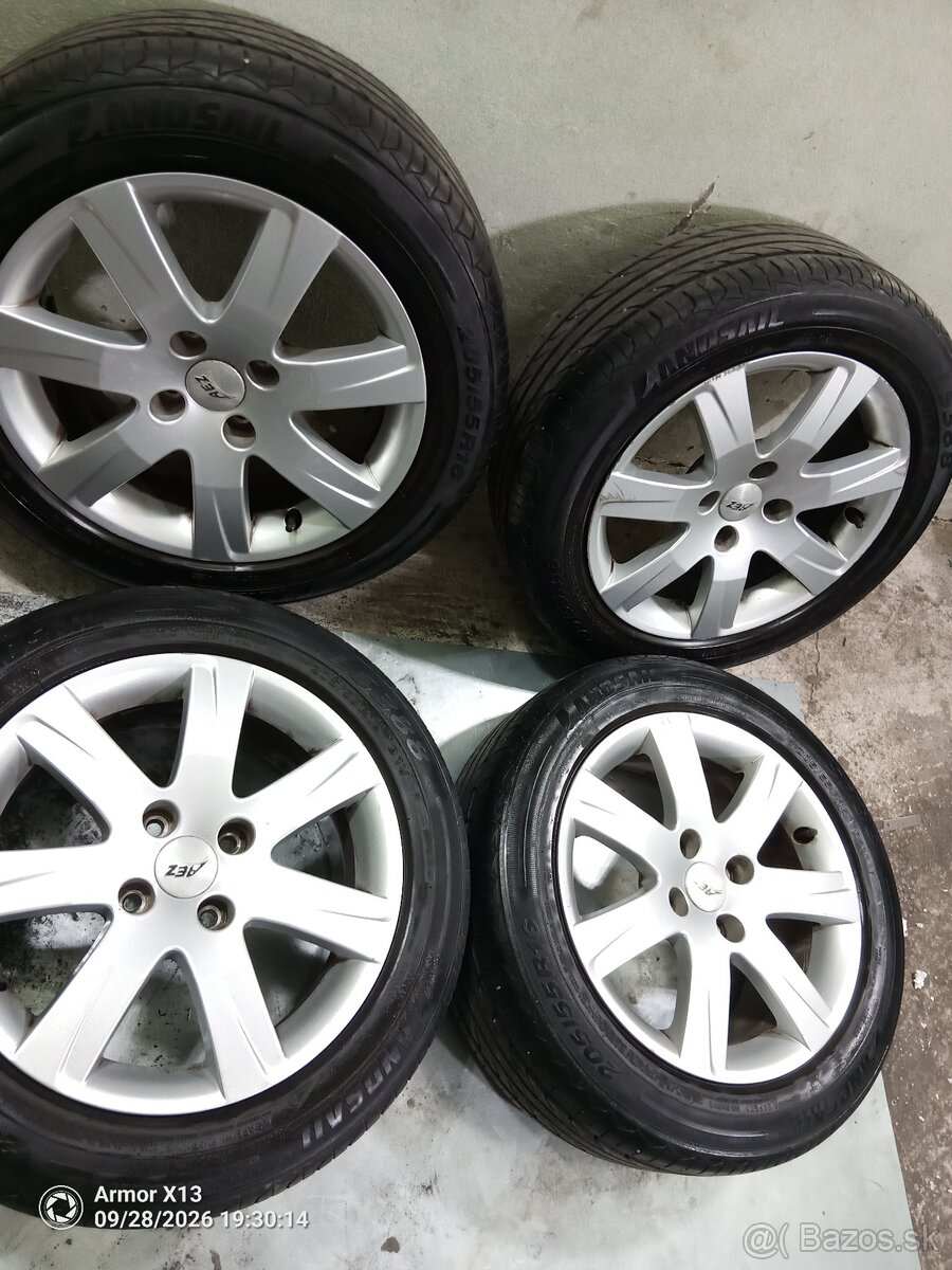 Predám elektróny Peugeot 4x108 R16 - 2
