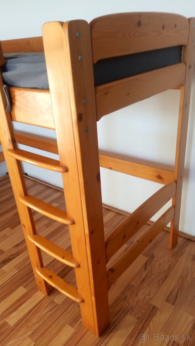 Poschodová posteľ masív - 2