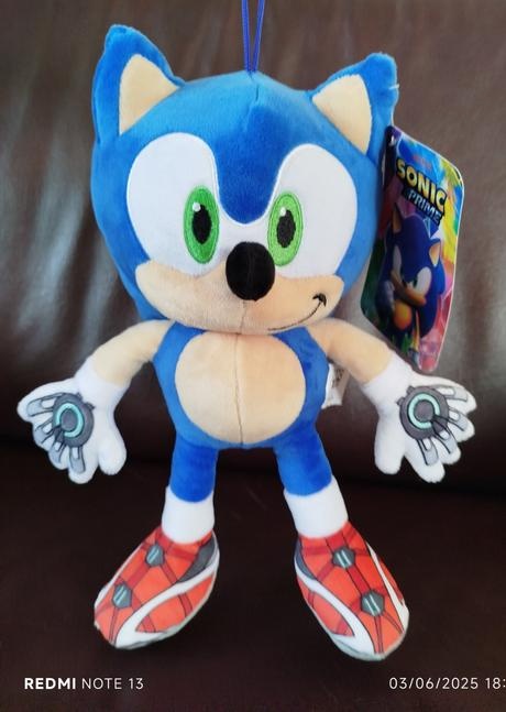 Krásny ježko Sonic 30cm - nový s visačkou - 2