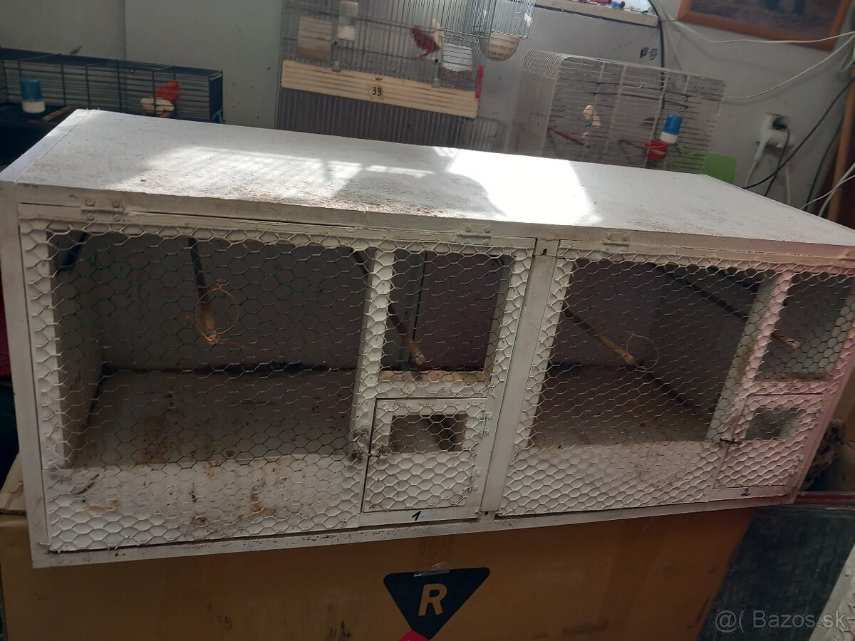 Chovné klietky boxy kanáriky - 2