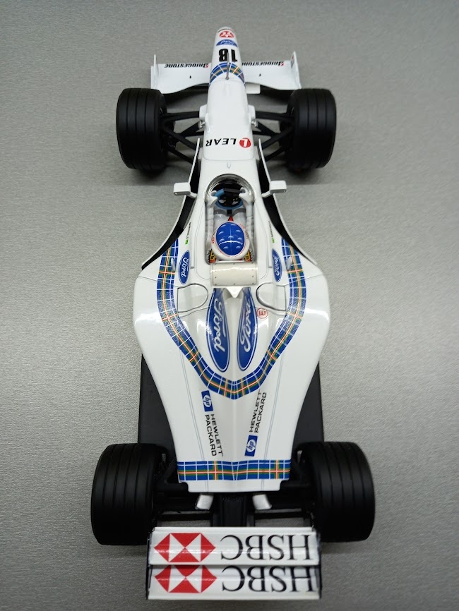 F1 STEWART FORD SF2 1998 BARRICHELLO HOTWHEELS 1:18 - 2
