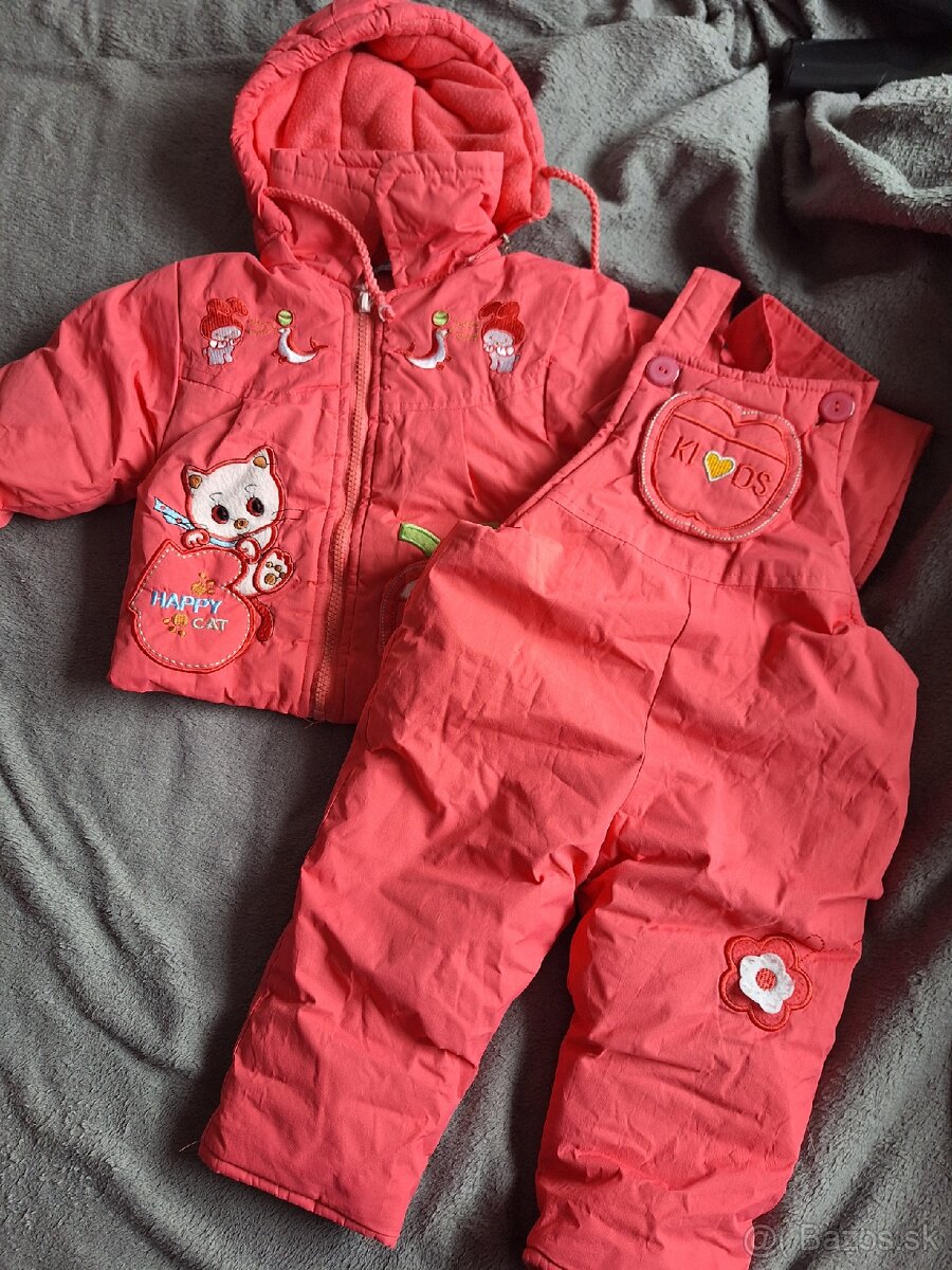 Zimna kombineza,overal, bundy 0-12 mesiacov - 2