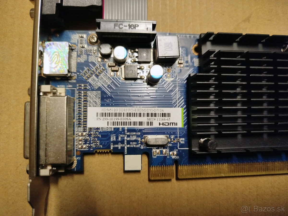 Sapphire ATi Radeon HD5450 - 2GB - 2