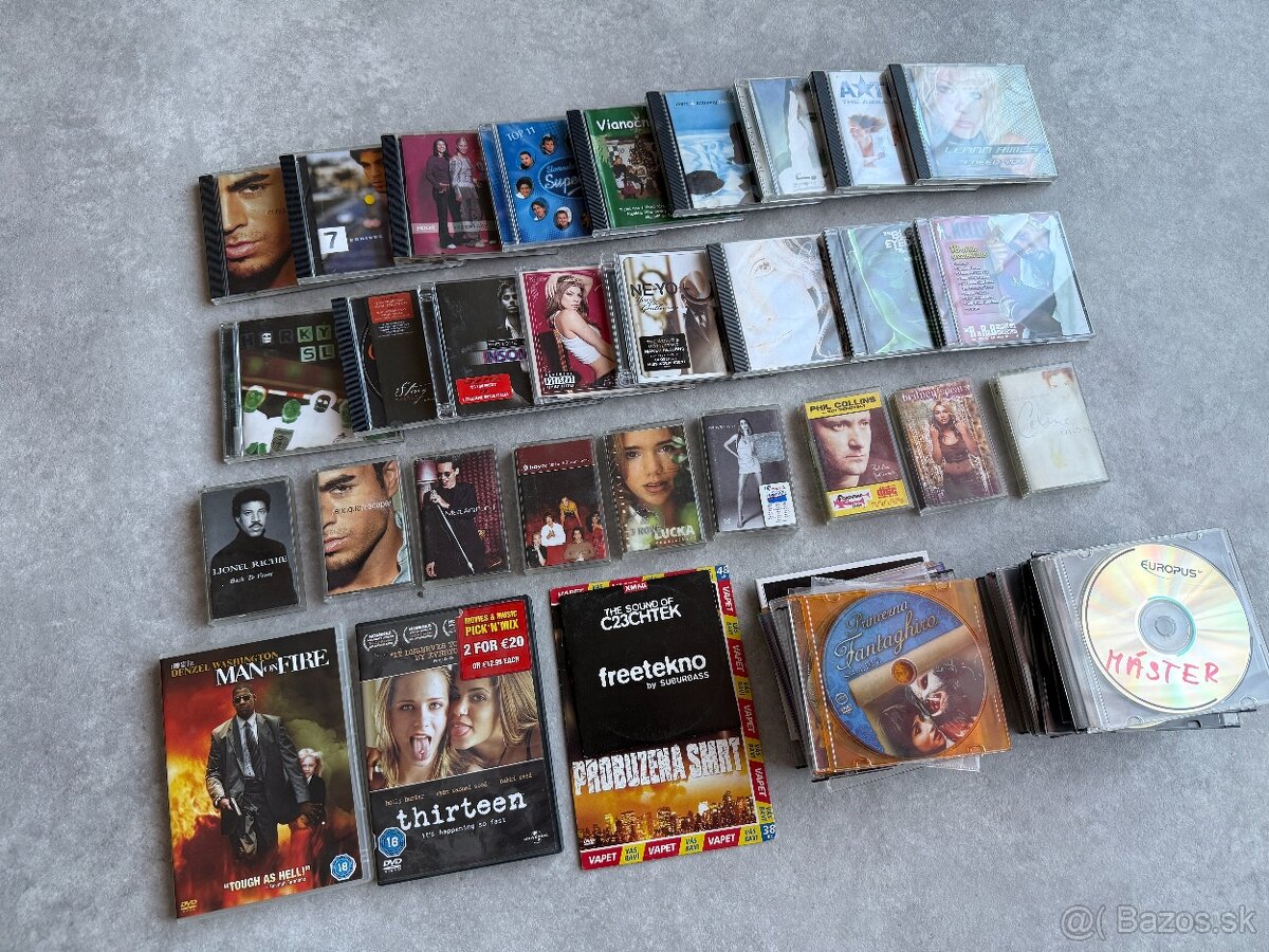 HUDOBNÉ CD - kazety - DVD - 2