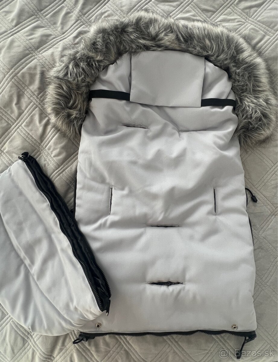 Zimný vak / fusak do kočíka 3v1 - 2