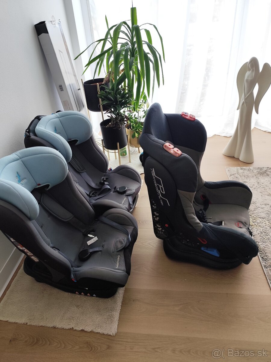 Predám 3 ks autosedačky - 2