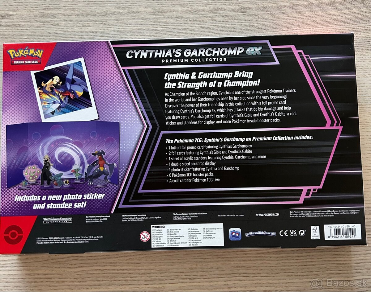 Cynthia's Garchomp ex Premium Collection - 2