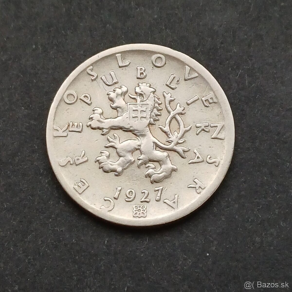 50 halier 1927 - top stav - 2