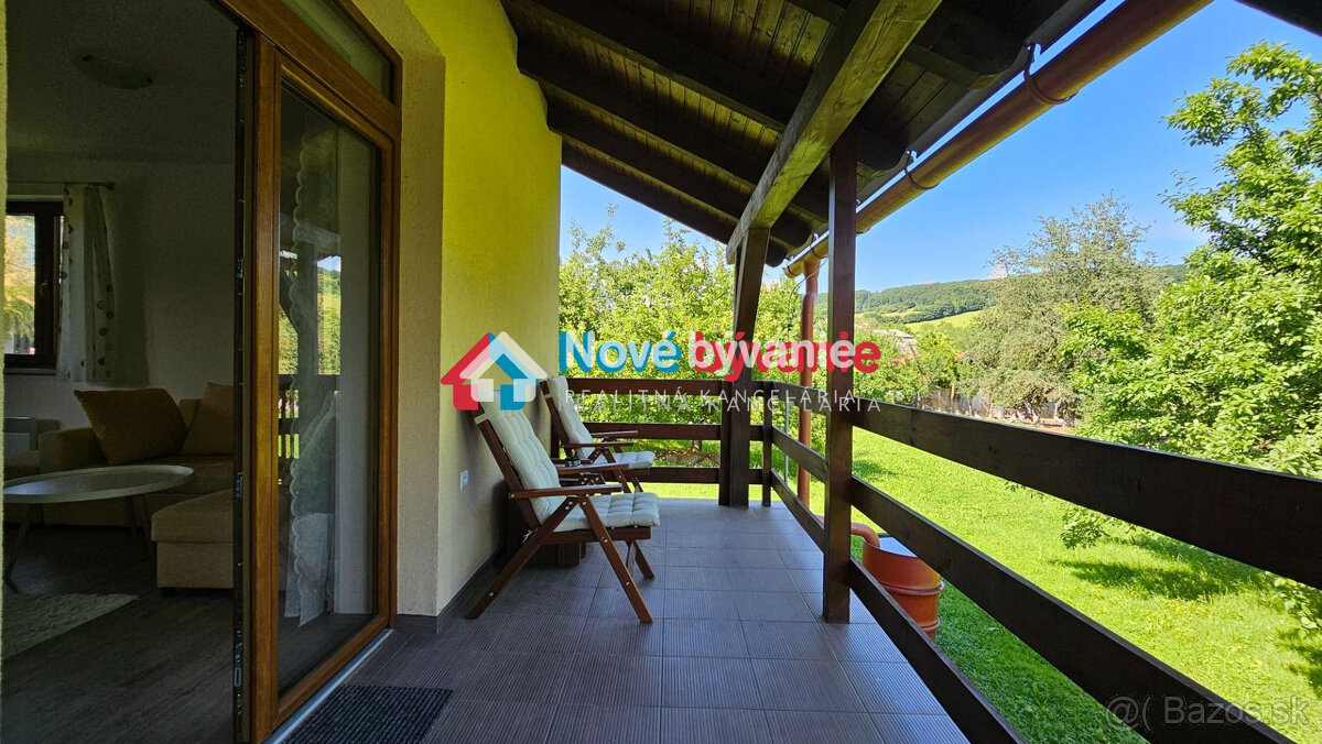 BUNGALOV S KRÁSNOU ZÁHRADOU 2880m2 - EXKLUZÍVNE NA PREDAJ - 2