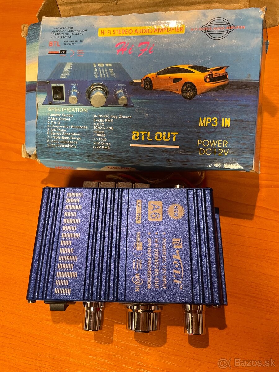 Zosilnovac nový - 2