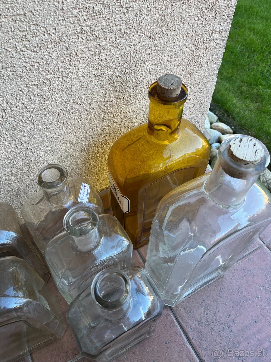 Predám staré lekárnické fľaše - 2