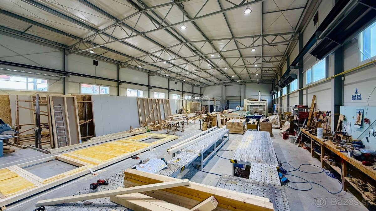Nová výrobná hala 1000 m2 v Piešťanoch na 3000 m2 s 5t žer - 2