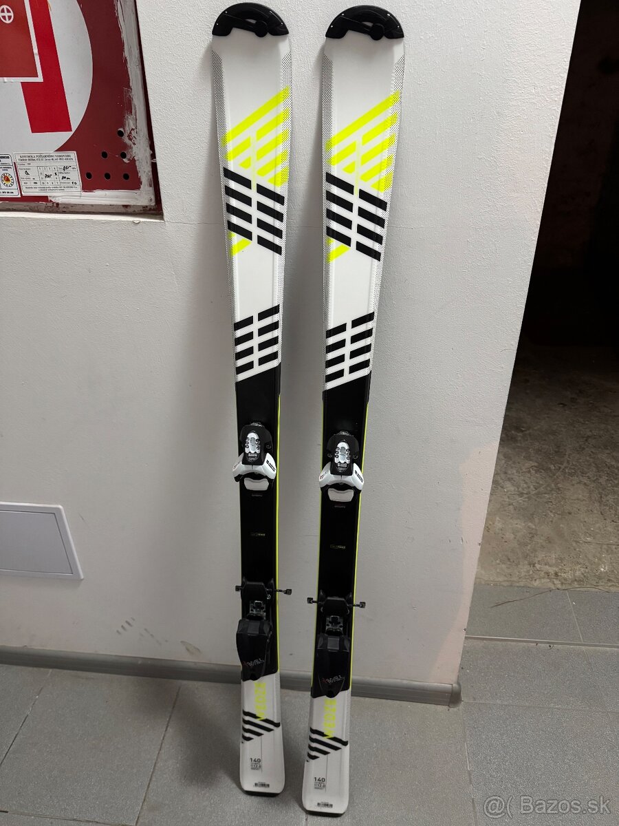 Lyže Wedze 140 + lyžiarky + palice + prilba - 2