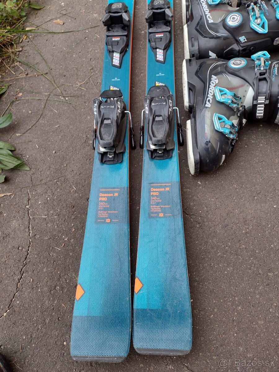 lyže 140cm - 2
