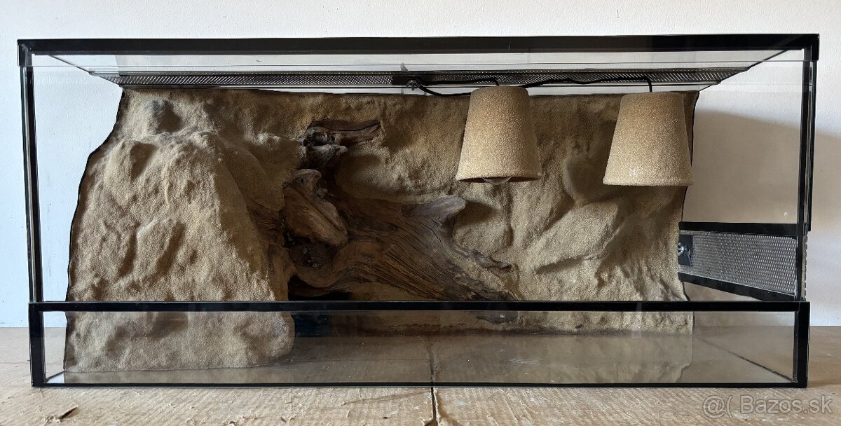 Používané terárium 90x40x40 - 2