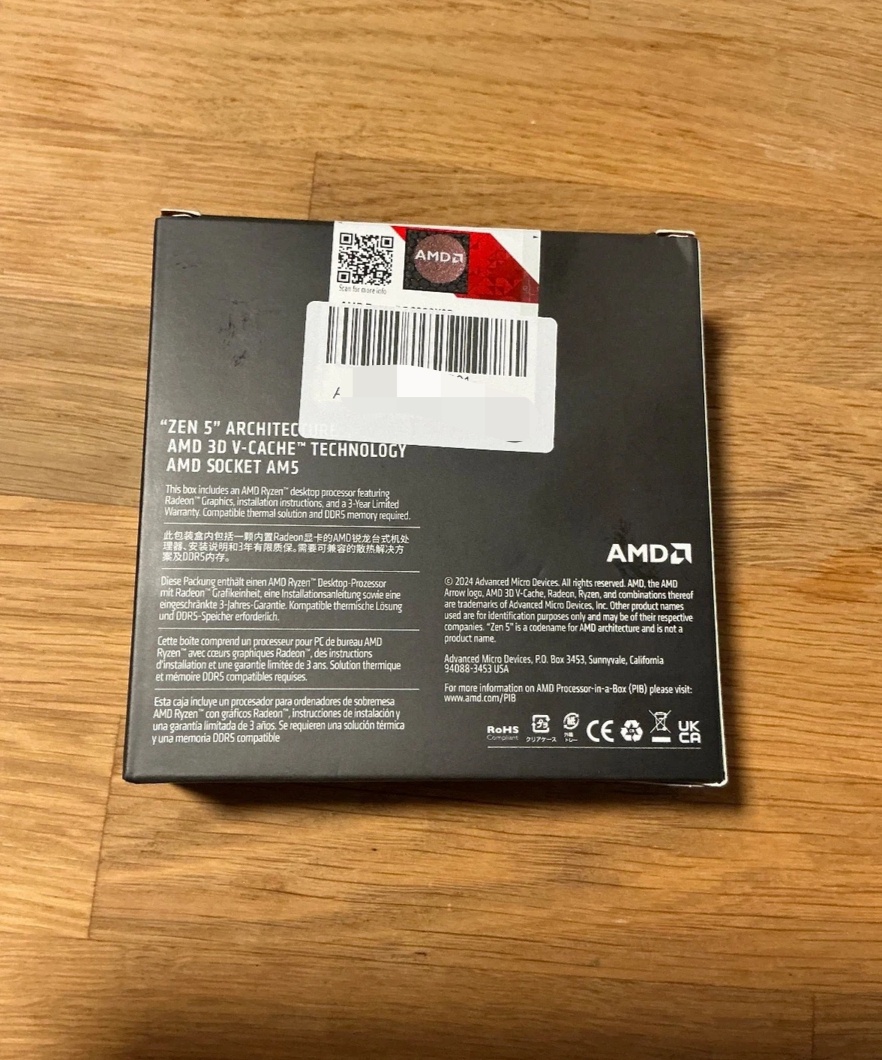 AMD Ryzen 7 9800X3D - 2