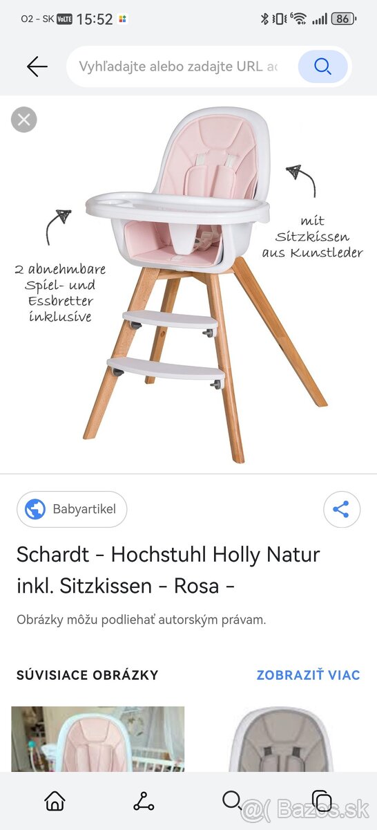 Detská stolička - 2