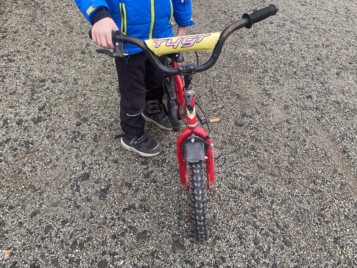 Predám detsky bicigel BMX 16 TYGR - 2