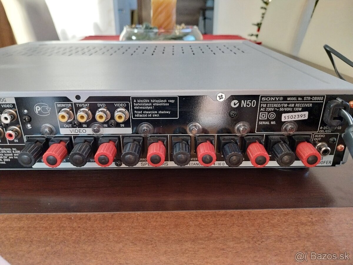 Predám AV prijímač Sony STR-DB900 - 2