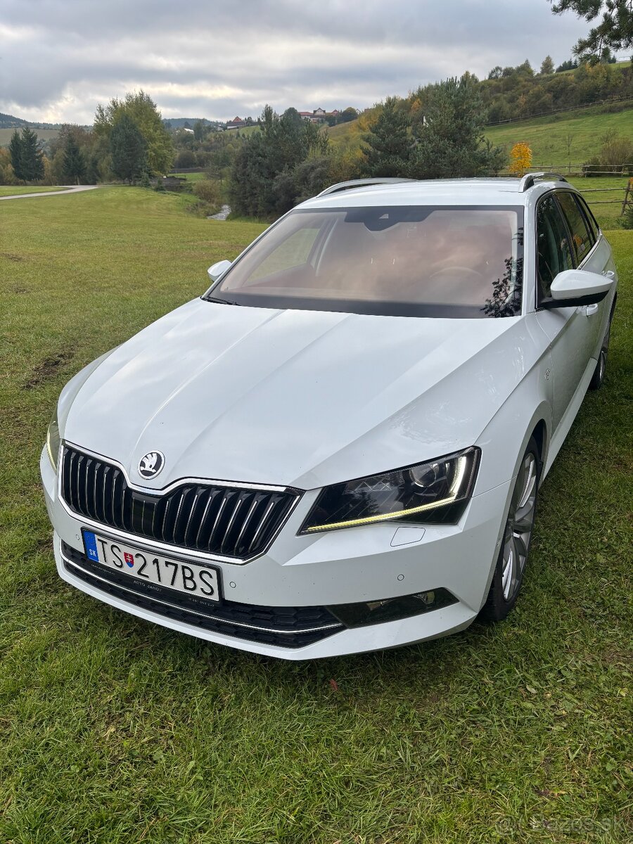 Predám SUPERB 3, 2,0TDI, 140KW, L&K 134t km - 2