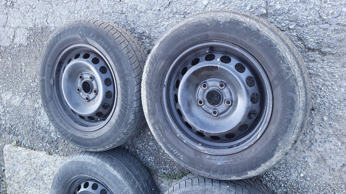 5x112 R15 195/65 R15 Matador zimné pneu - 2