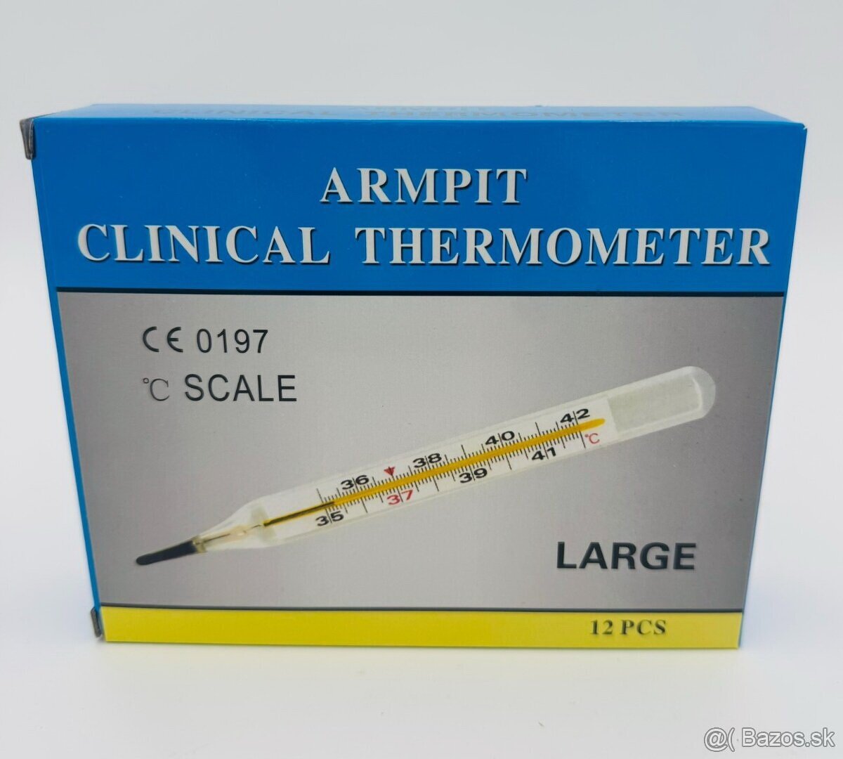 Ortuťový lekársky teplomer - 2
