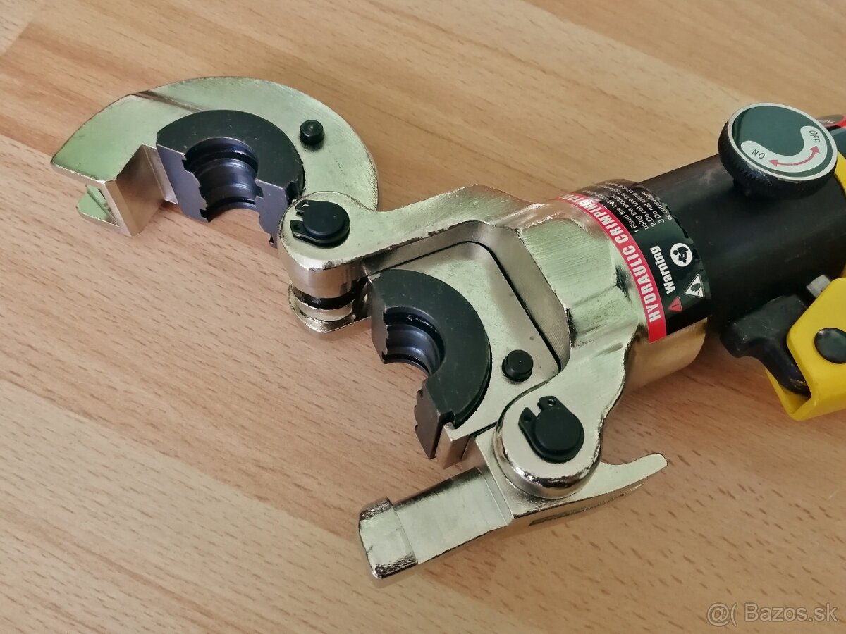 Hydraulické lisovacie kliešte pex-al-pex, meď, oceľ TH+U+M+V - 2