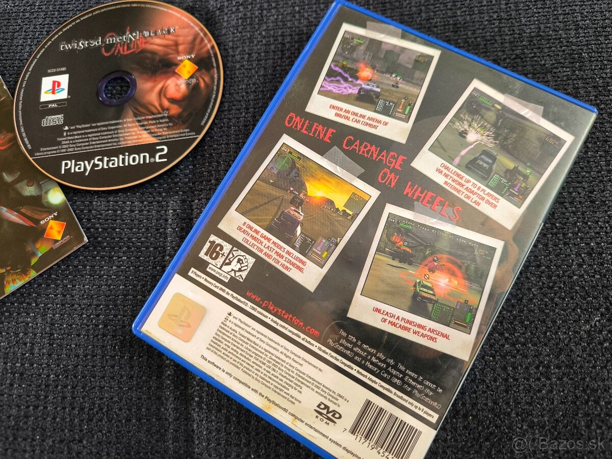 Twisted Metal Black Online PS2 - 2