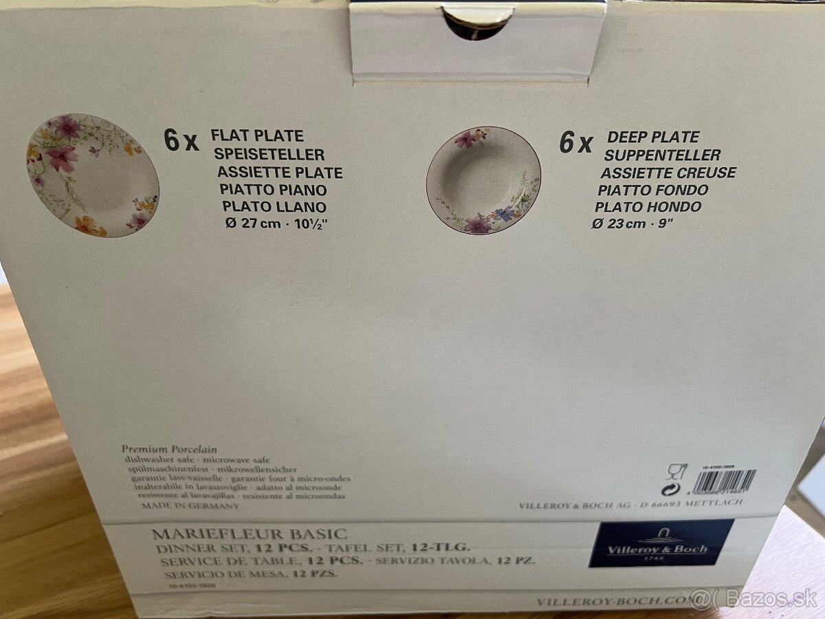 Nova obedova suprava Villeroy Boch mariafleur - 2