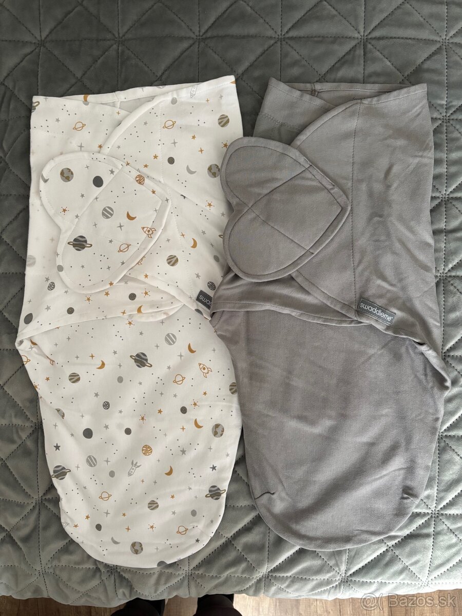 Zavinovačka SwaddleMe sivá 2 ks - 2