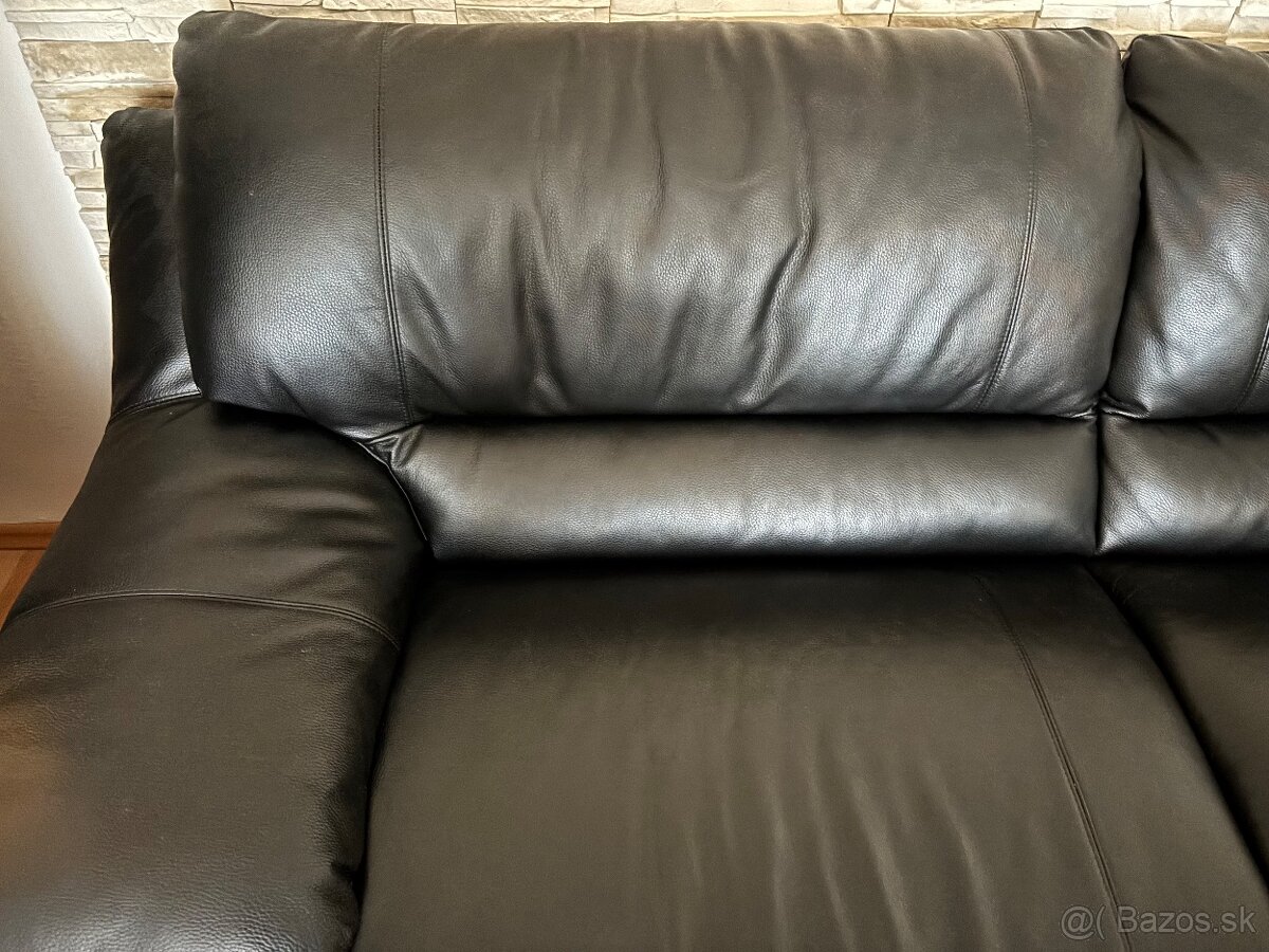 Kožená súprava 3+3 - 2