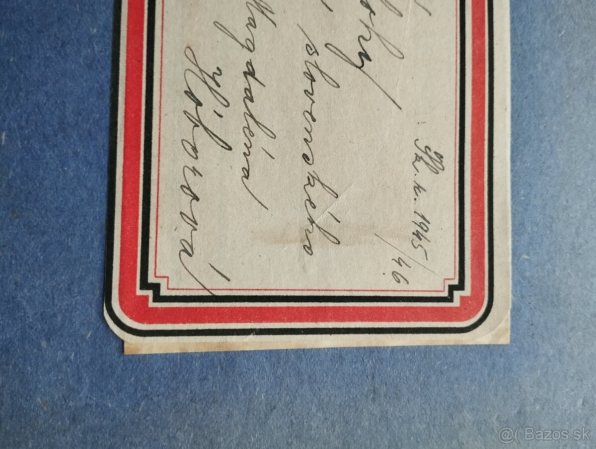 Staré zošity - 2