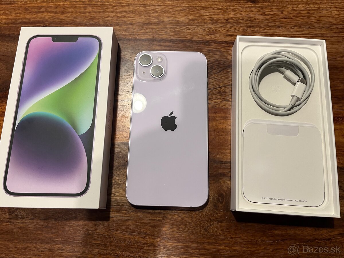 iPhone 14plus 128GB purple - 2