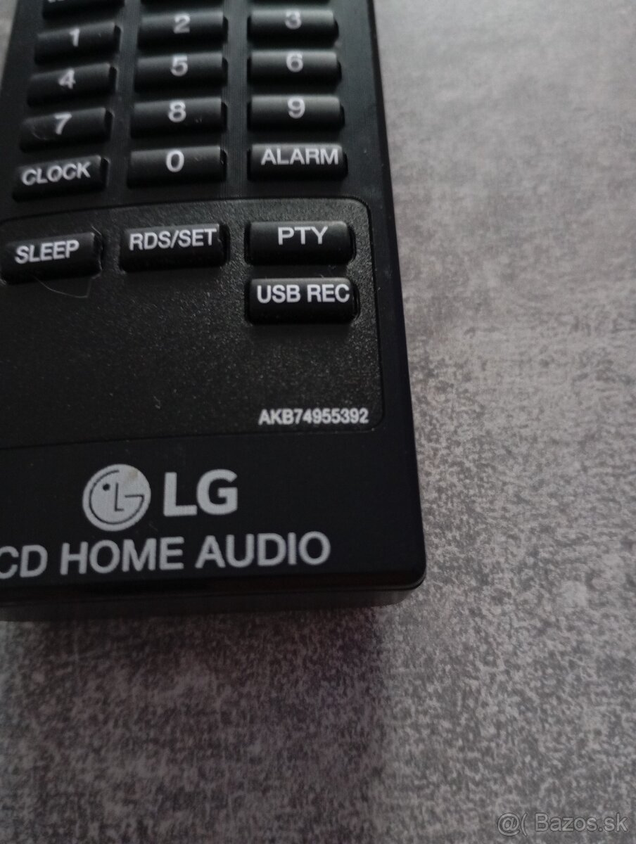 LG originál diaľkové audio - 2