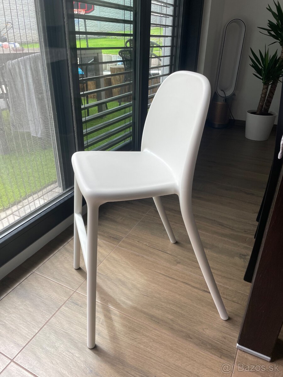 IKEA URBAN Detská stolička biela - 2