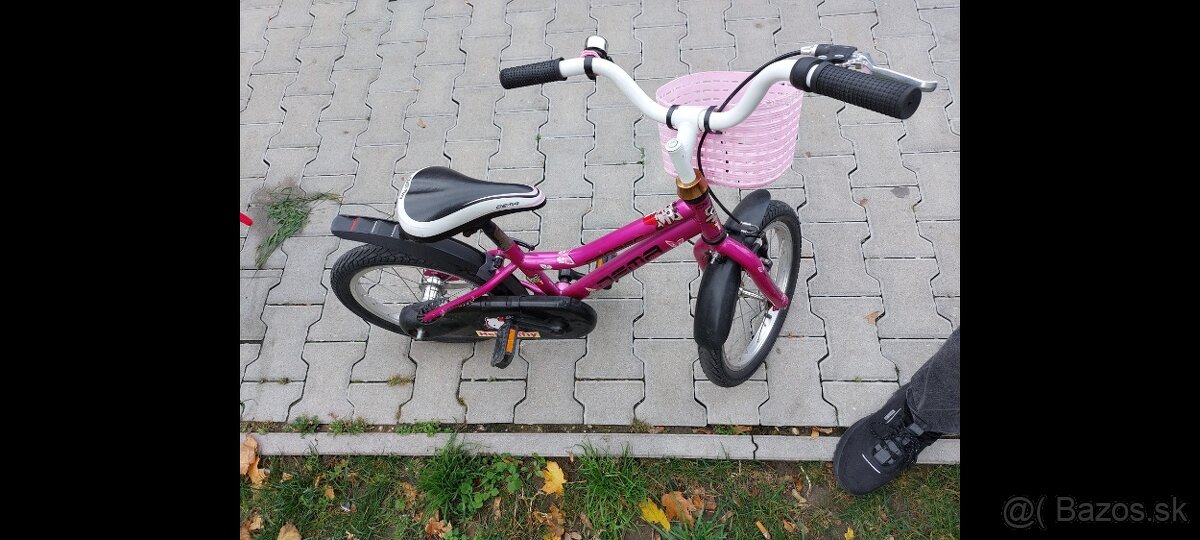 Dievčenský bicykel 16 ako nový - 2