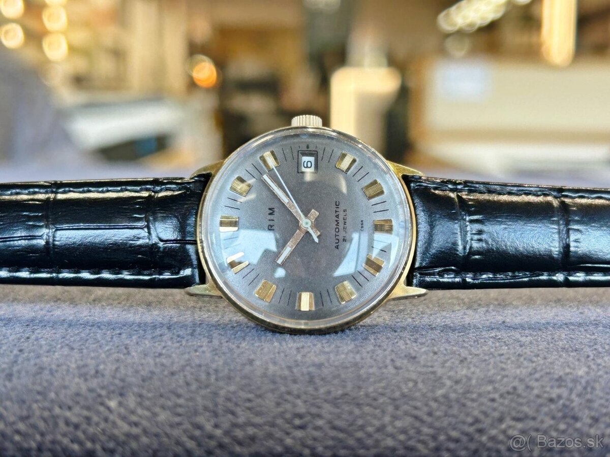 Československé Retro Vintage Mechanické hodinky PRIM Automat - 2