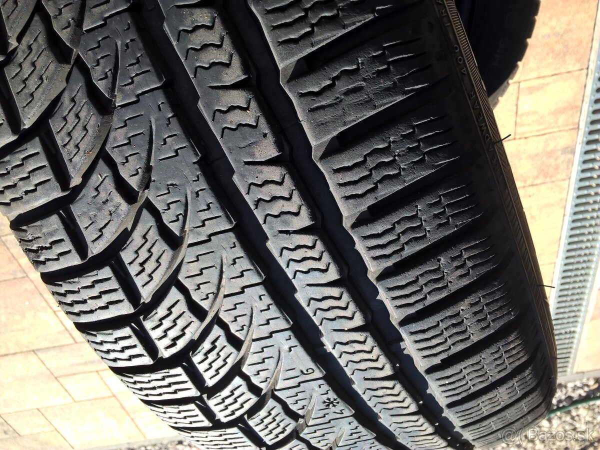 2+2 ks ZIMNÉ 205/55 R16 91H dezén cca 7 mm - UŽ OD 90-€/sada - 2