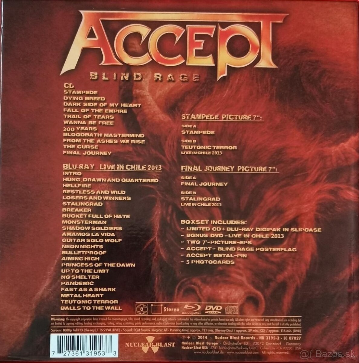 Accept - Blind Rage (box) - 2