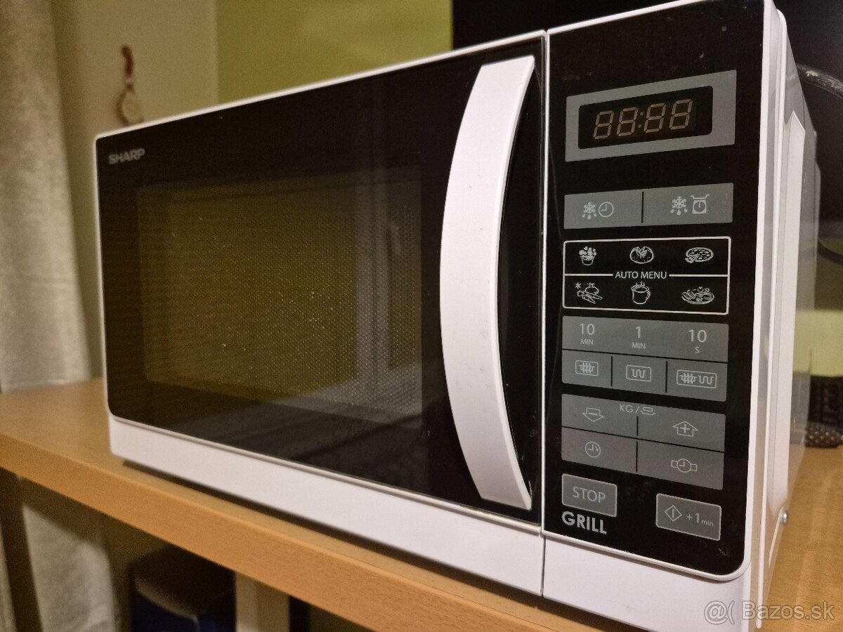 Mikrovlnná rúra, SHARP R642WW biela - 2