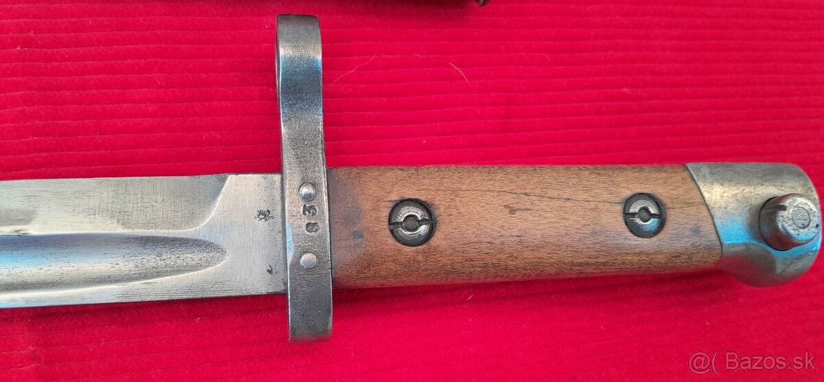 Bodák Mannlicher 1895 pre mužstvo colná stráž. - 2