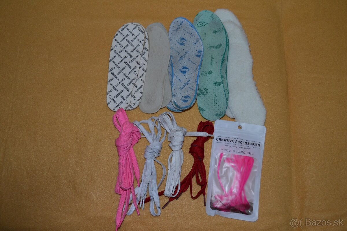 Do topánok vložky+šnúrky 10ks - 2