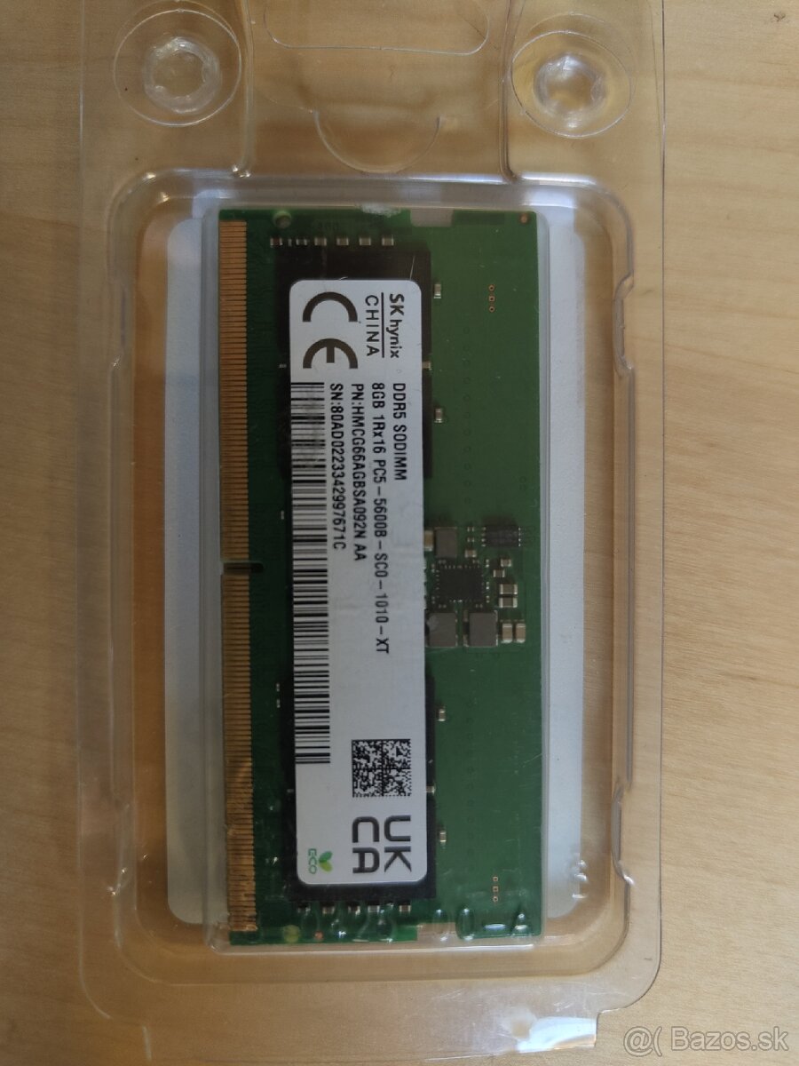 2x8GB 5600 DDR5 SODIMM - 2