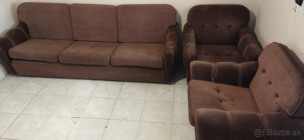 Sedacia súprava s kreslami - 2