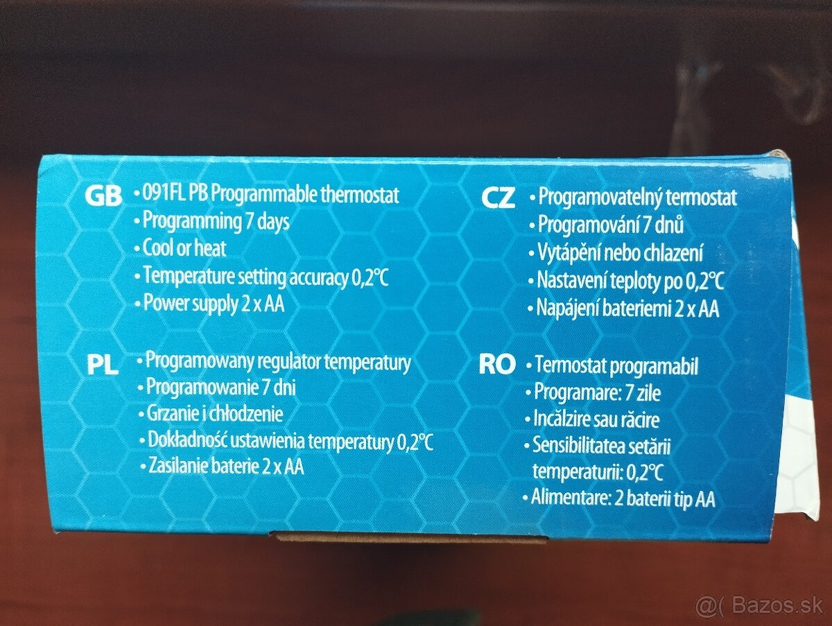 Programovateľný termostat Salus 091FL - 2
