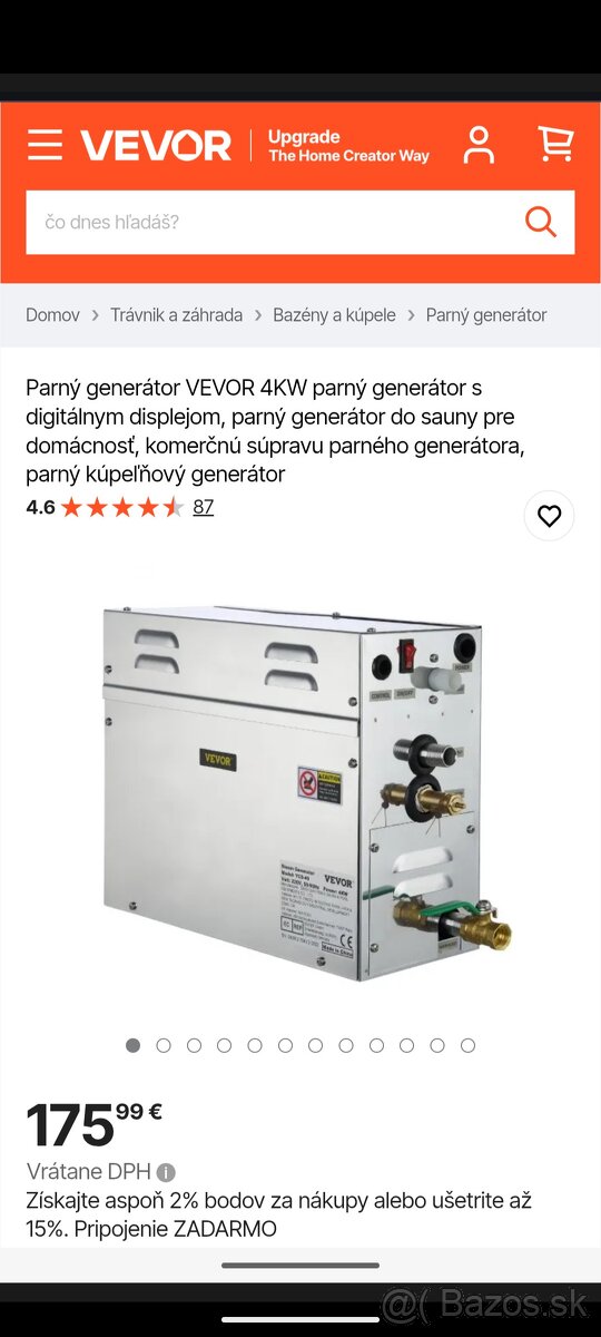 4kW Parny Generator Hammam Sauna Sada - 2