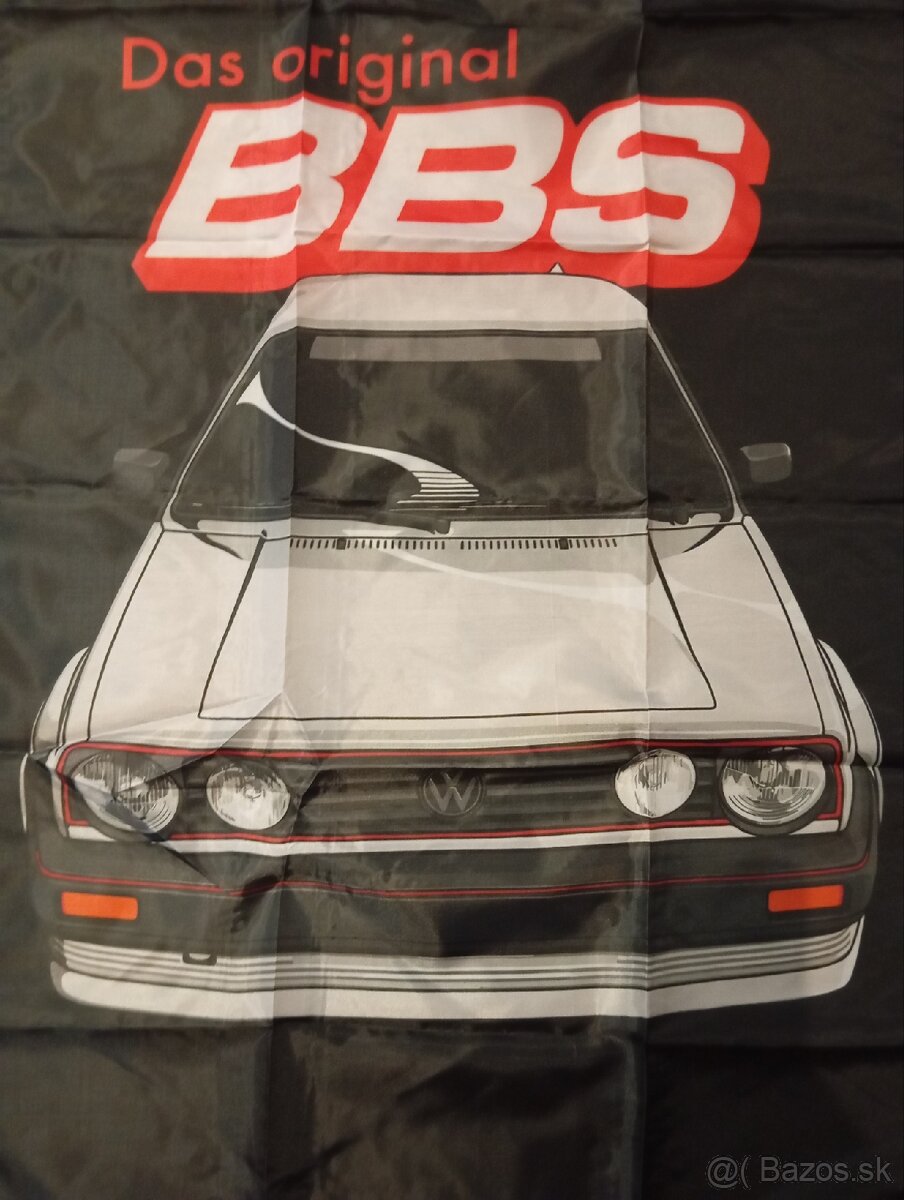 Vlajka BBS VW Golf Mk2 GTI - 2